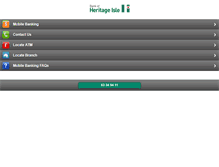 Tablet Screenshot of heritageisle.com.au